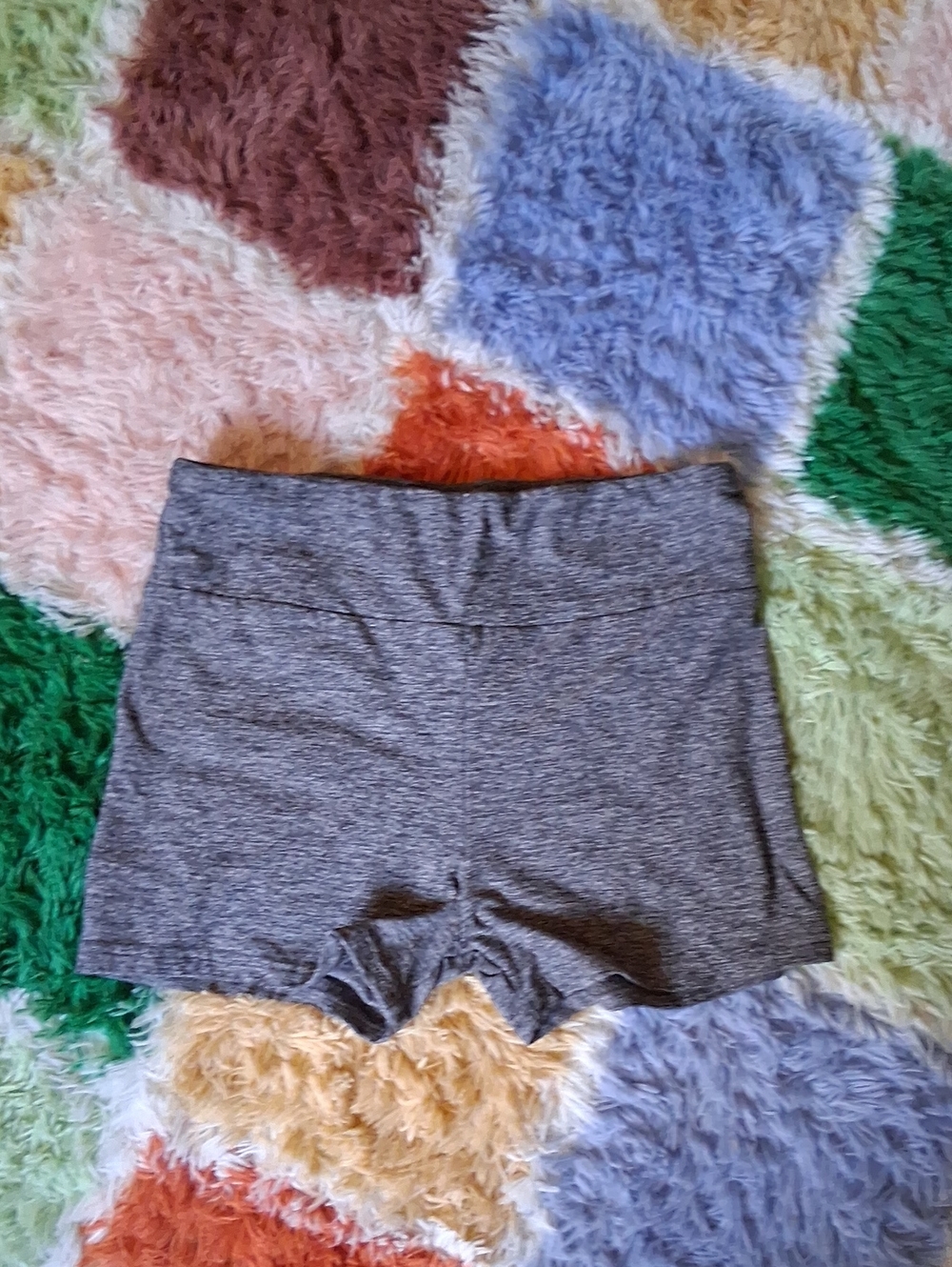 No Boundaries Heather Gray Bike Shorts
